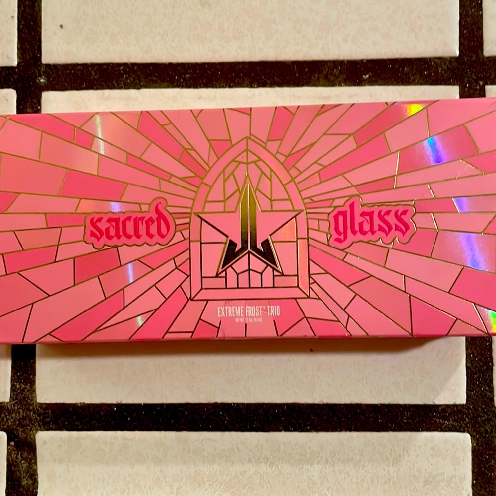 Jeffree Star Sacred Glass Extreme Frost Highlighter Trio